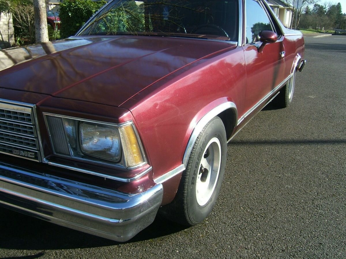 1979 Burgundy Chevrolet El Camino EL CAMINO