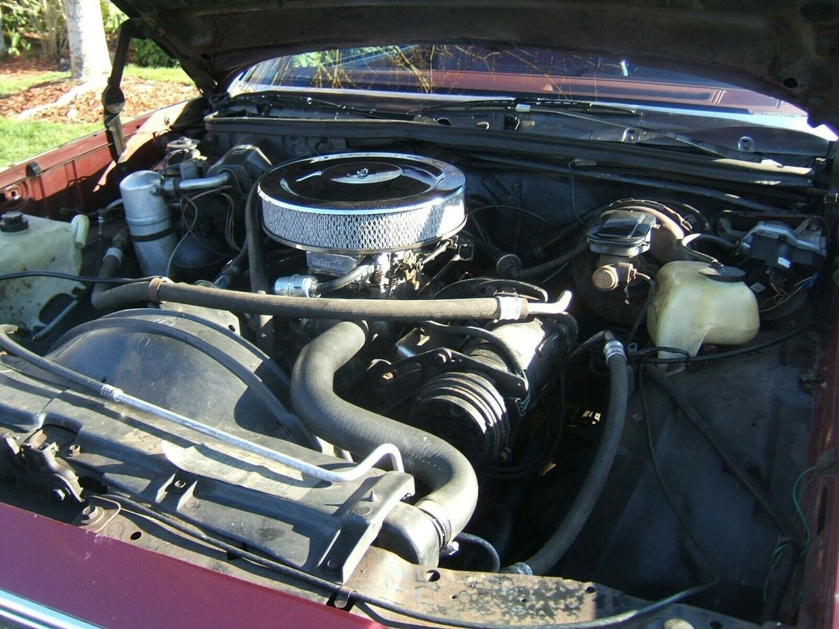 1979 Burgundy Chevrolet El Camino EL CAMINO