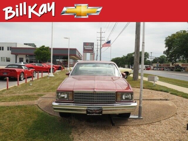1979 Red Chevrolet El Camino Coupe