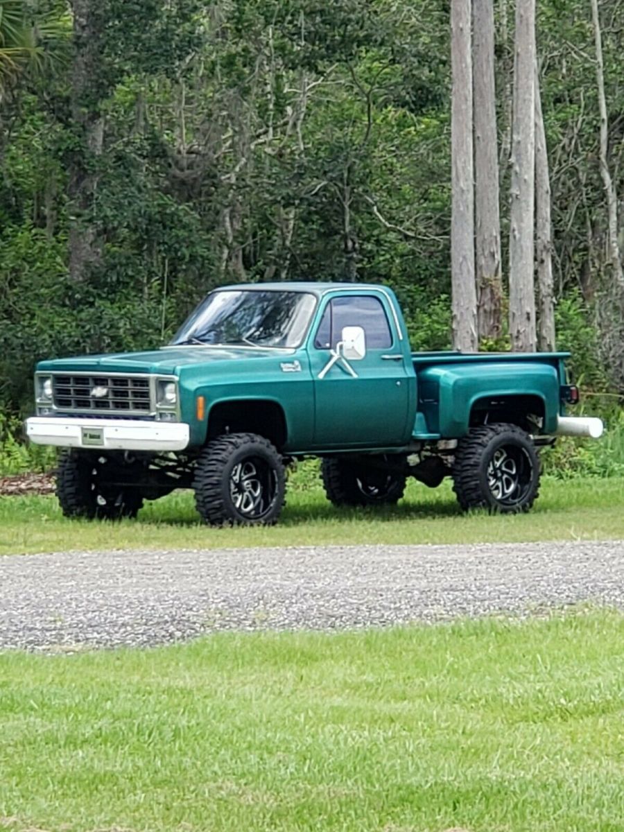 1979 Green Chevrolet K10 Standard Cab Pickup