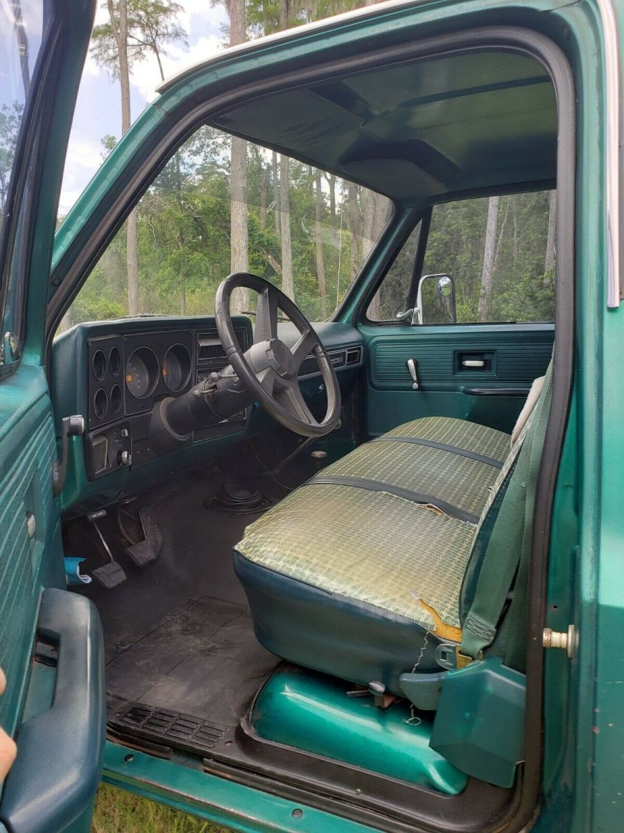 1979 Green Chevrolet K10 Standard Cab Pickup