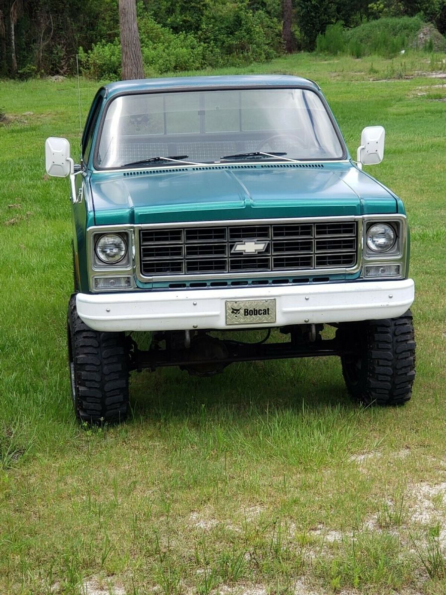 1979 Green Chevrolet K10 Standard Cab Pickup