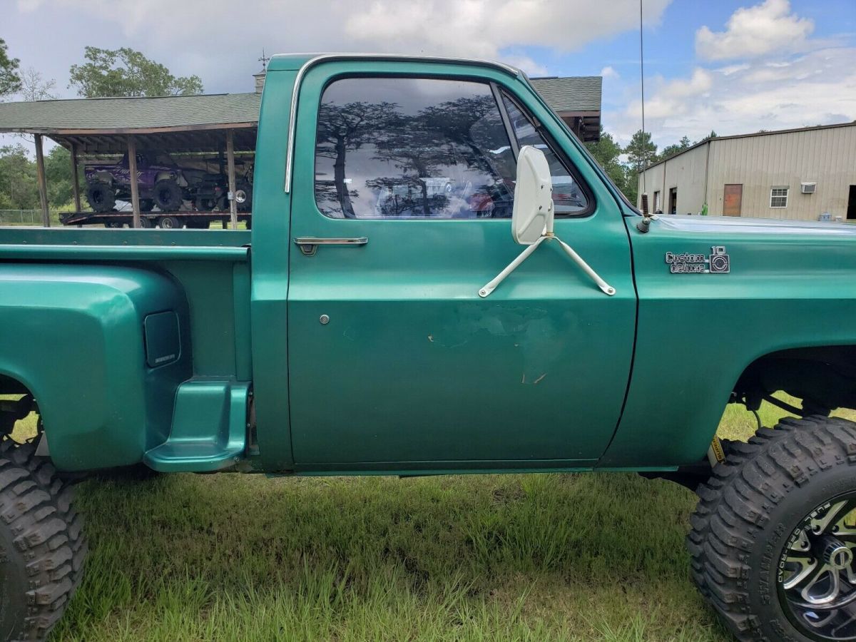 1979 Green Chevrolet K10 Standard Cab Pickup