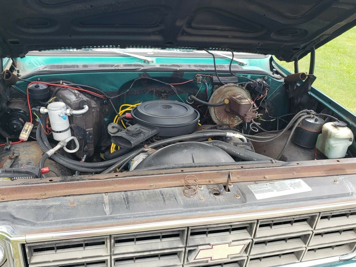 1979 Green Chevrolet K10 Standard Cab Pickup