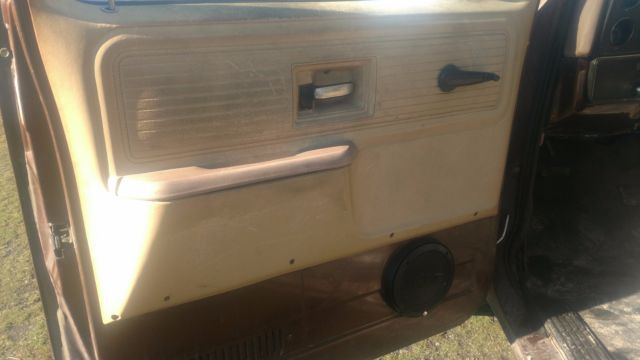 1979 Brown Chevrolet C/K Pickup 1500 Cab & Chassis