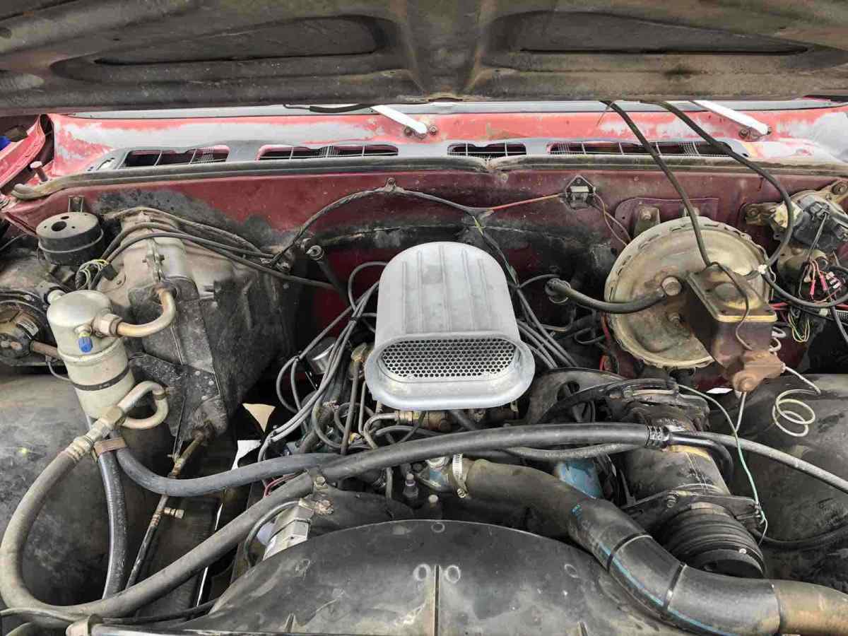 1979 Red Chevrolet k10 Pickup