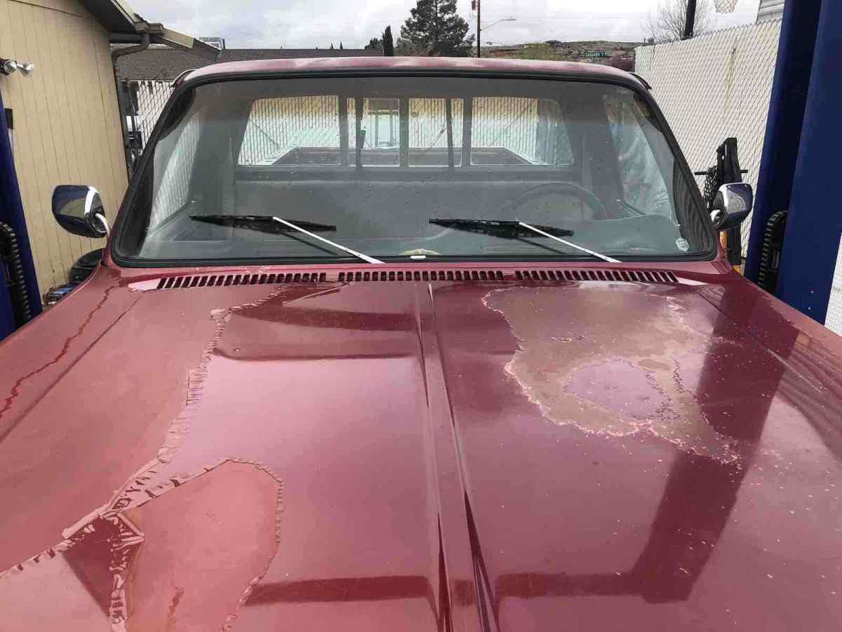 1979 Red Chevrolet k10 Pickup