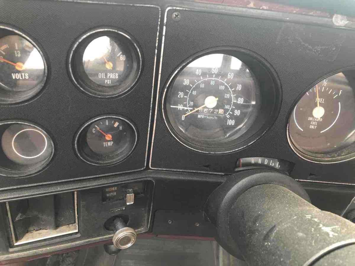 1979 Red Chevrolet k10 Pickup