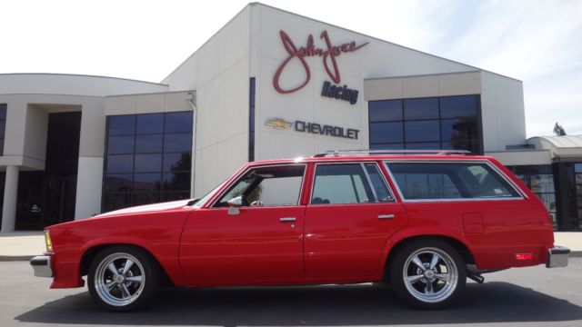 1979 Red Chevrolet Malibu Wagon