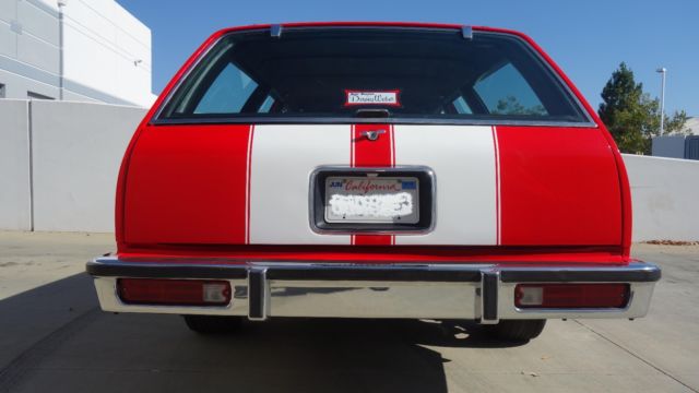 1979 Red Chevrolet Malibu Wagon