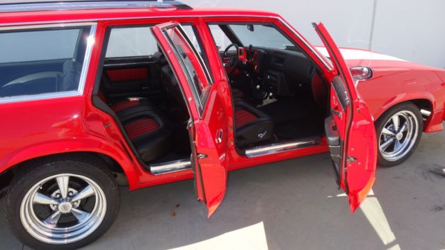 1979 Red Chevrolet Malibu Wagon