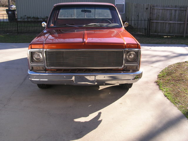 1979 orange pearl base clear Chevrolet C-10 Standard cab Stepside