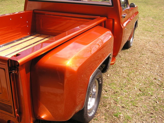 1979 orange pearl base clear Chevrolet C-10 Standard cab Stepside