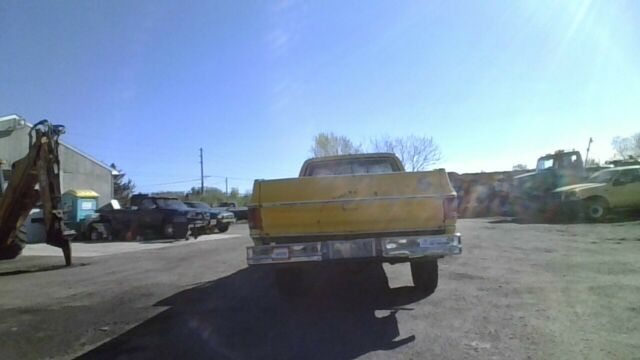 1979 Yellow Chevrolet C/K Pickup 1500 Standard Cab Pickup