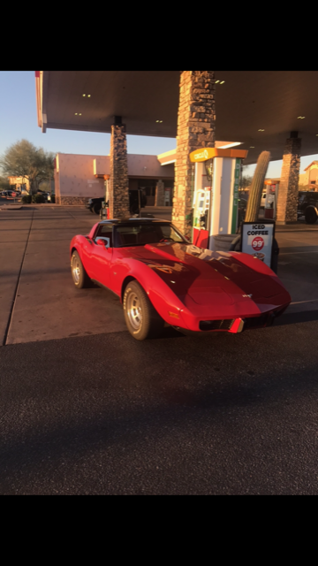 1979 Red Chevrolet Corvette Coupe