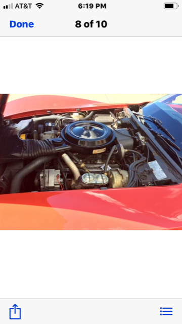 1979 Red Chevrolet Corvette Coupe