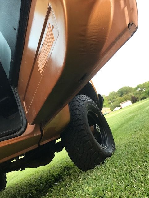 1979 Orange Chevrolet C-10 Standard Cab Pickup