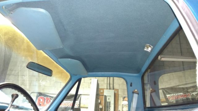 1979 Blue and white Chevrolet C-10 Pick up truck