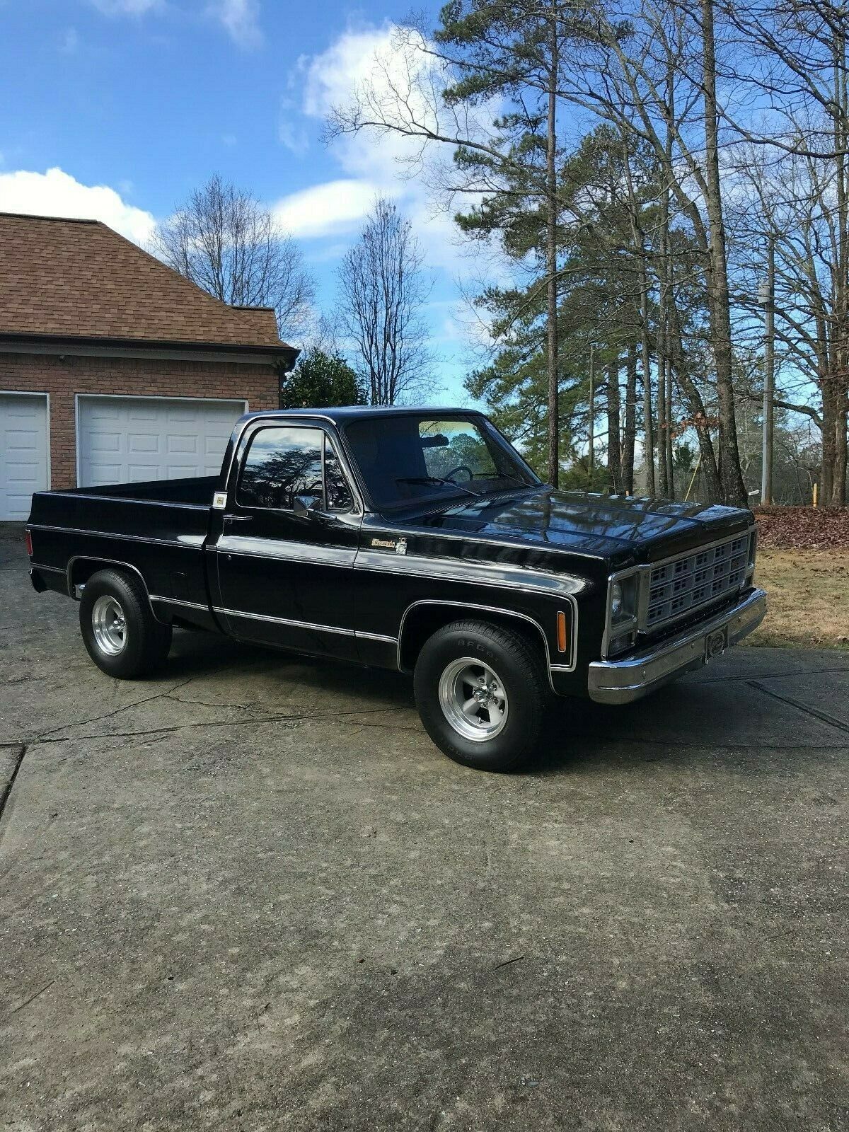 1979 Black Chevrolet Silverado 1500 Short Bed