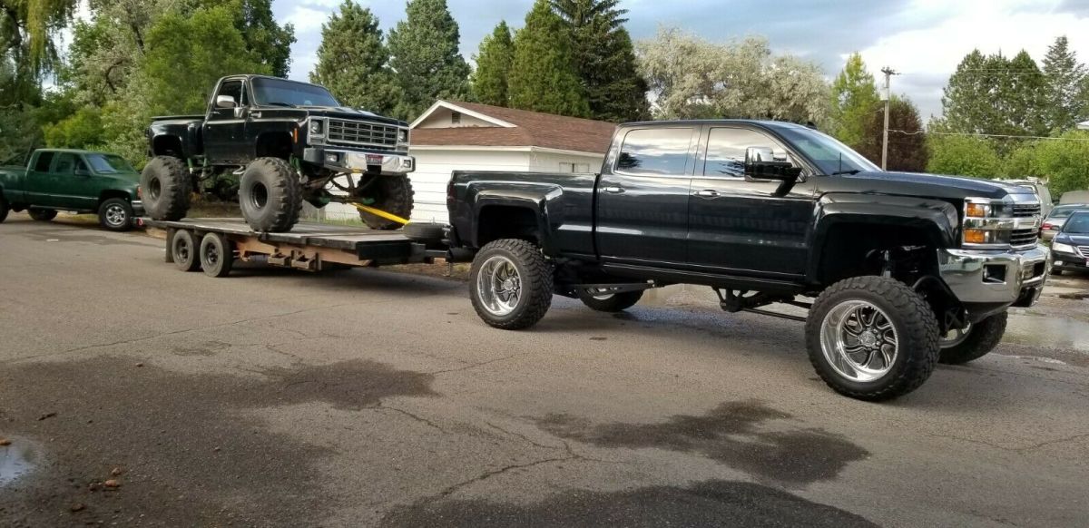 1979 Black Chevrolet C-10