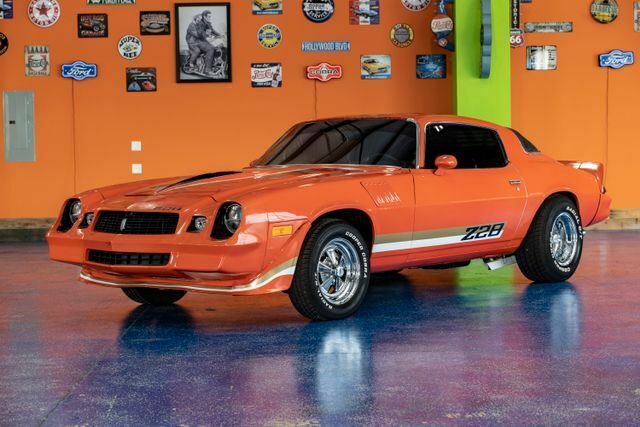 1979 Orange Chevrolet Z28 --