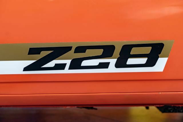 1979 Orange Chevrolet Z28 --