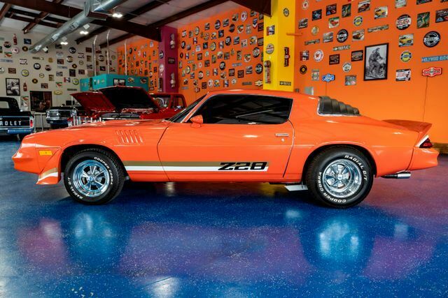 1979 Orange Chevrolet Z28 --
