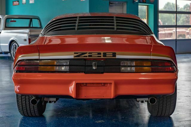 1979 Orange Chevrolet Z28 --