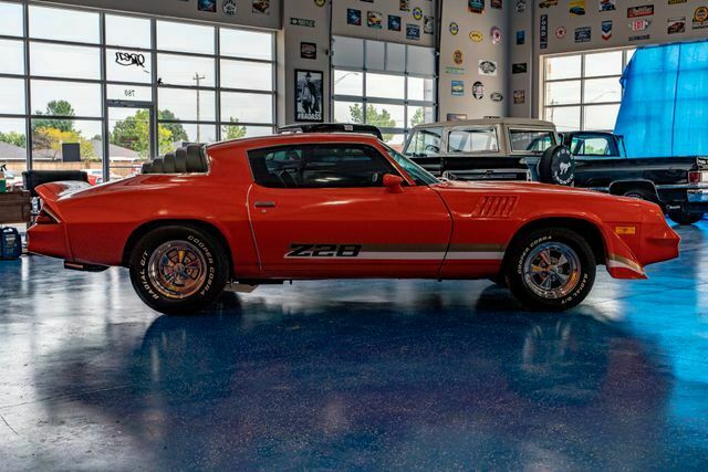 1979 Orange Chevrolet Z28 --