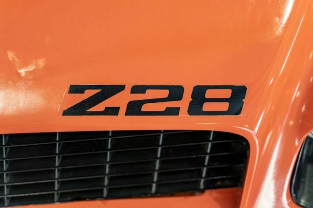 1979 Orange Chevrolet Z28 --