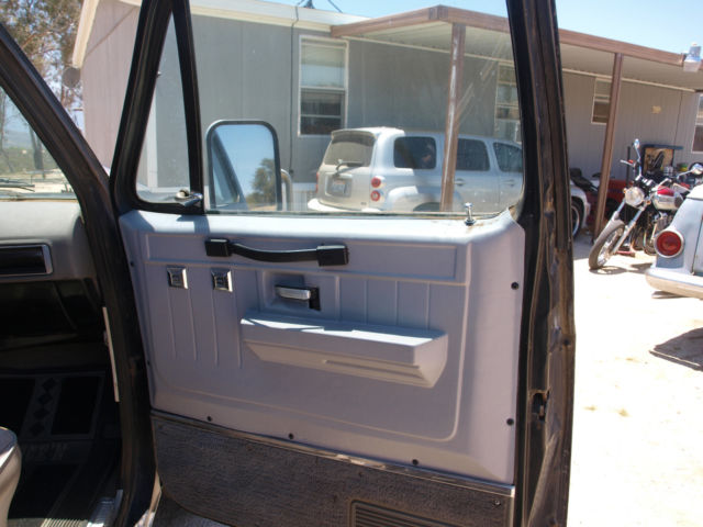 1979 Black Chevrolet Silverado 2500 c20