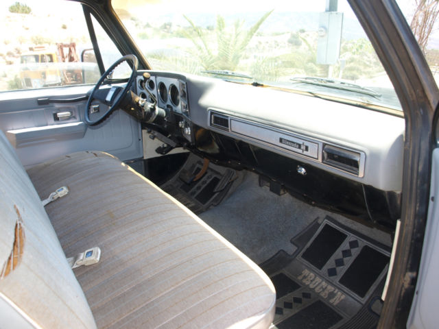 1979 Black Chevrolet Silverado 2500 c20