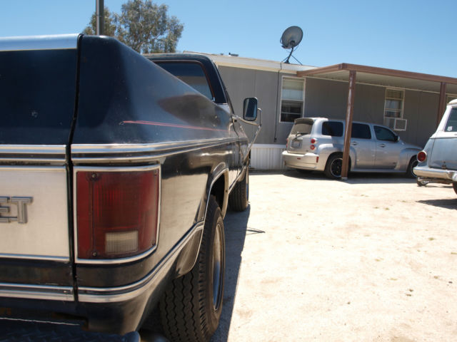 1979 Black Chevrolet Silverado 2500 c20