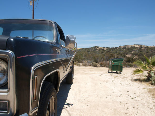 1979 Black Chevrolet Silverado 2500 c20