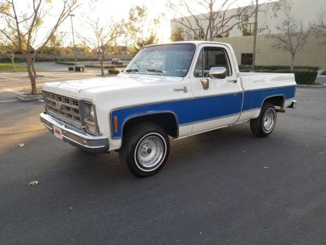 1979 White Chevrolet C-10 Standard Cab Pickup