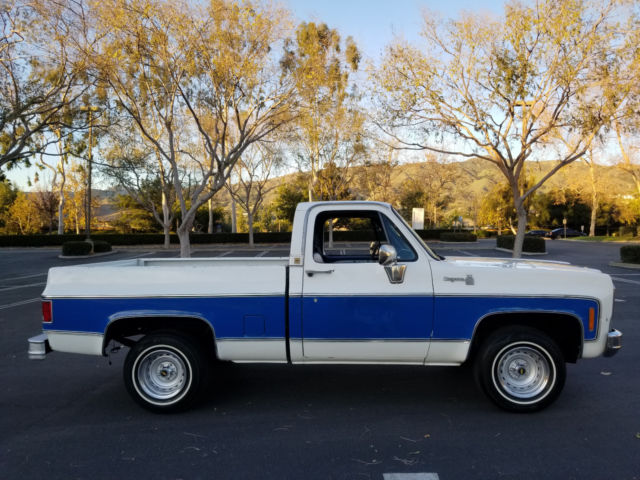 1979 White Chevrolet C-10 Standard Cab Pickup