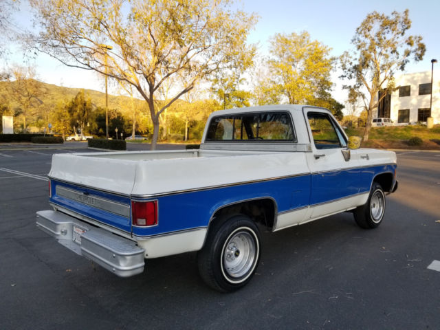 1979 White Chevrolet C-10 Standard Cab Pickup