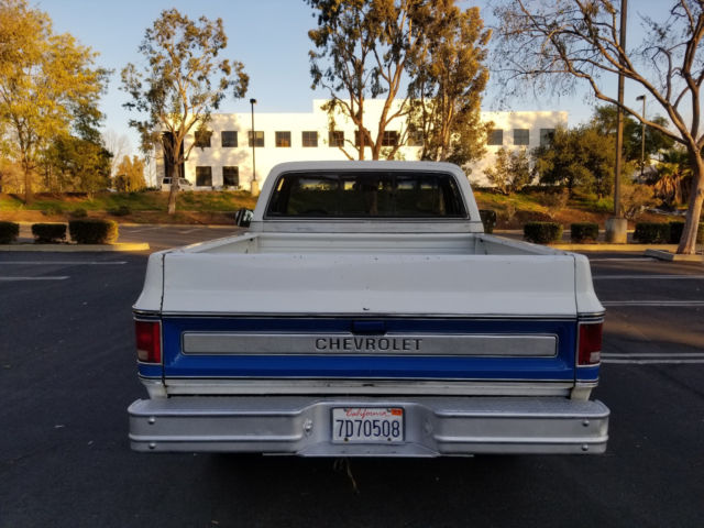 1979 White Chevrolet C-10 Standard Cab Pickup