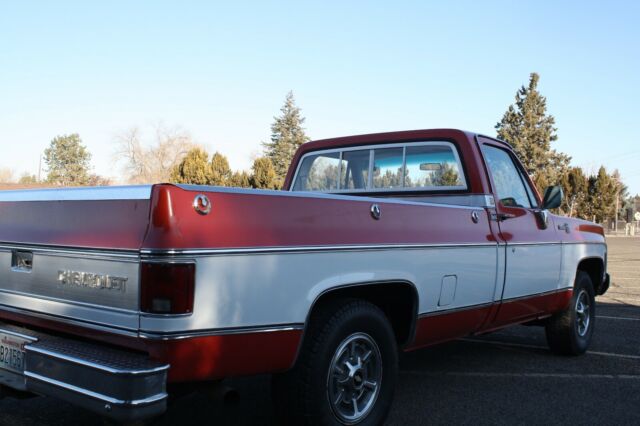 1979 Red Chevrolet C/K Pickup 2500