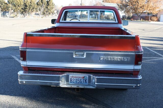 1979 Red Chevrolet C/K Pickup 2500