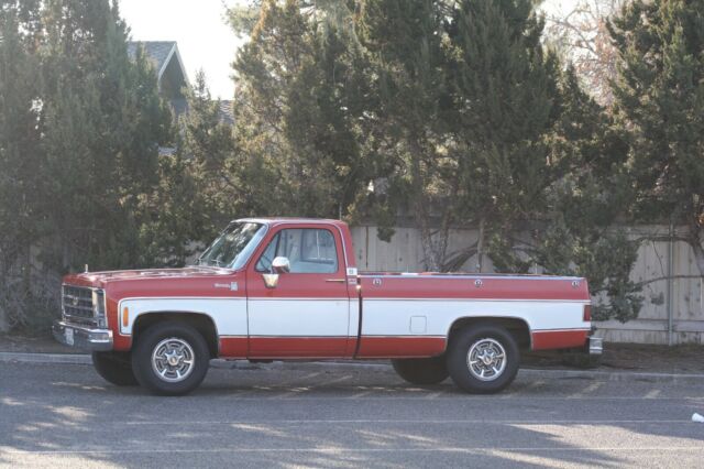 1979 Red Chevrolet C/K Pickup 2500