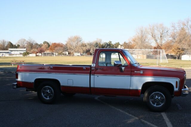 1979 Red Chevrolet C/K Pickup 2500