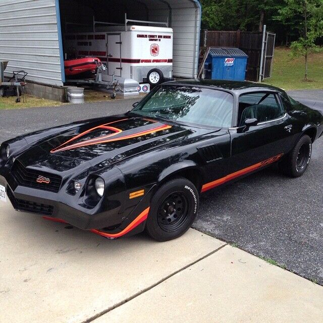 1979 Black Chevrolet Camaro