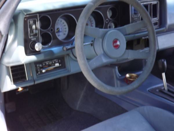 1979 White Chevrolet Camaro Coupe