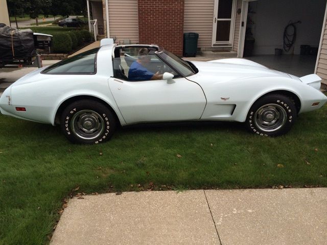 1979 Blue Chevrolet Corvette Fastback