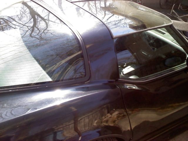 1979 Black Chevrolet Corvette Coupe with Mirror Glass T-Tops