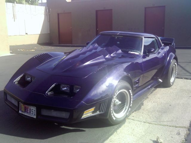 1979 Blue Chevrolet Corvette Coupe