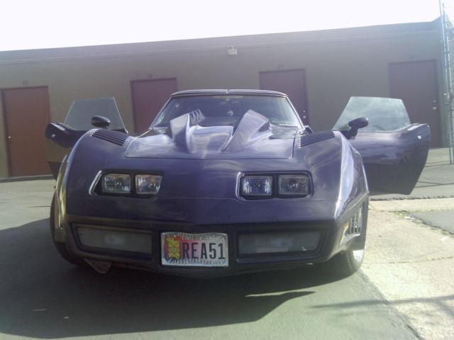 1979 Blue Chevrolet Corvette Coupe