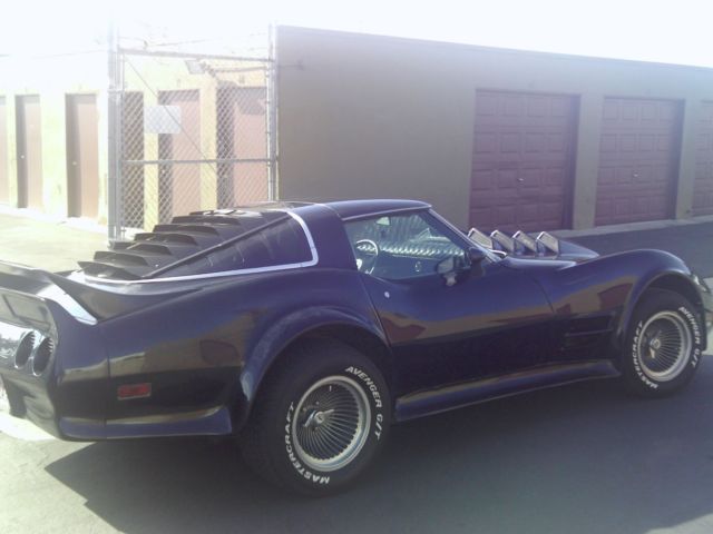 1979 Blue Chevrolet Corvette Coupe