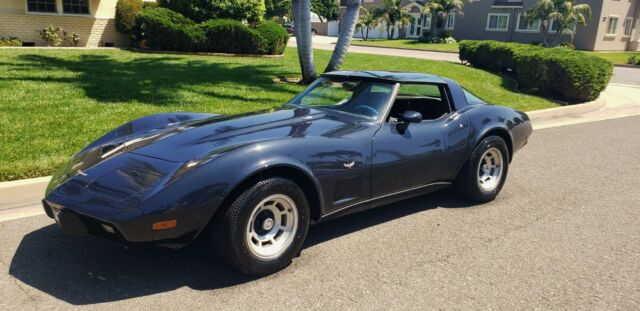 1979 Blue Chevrolet Corvette Coupe